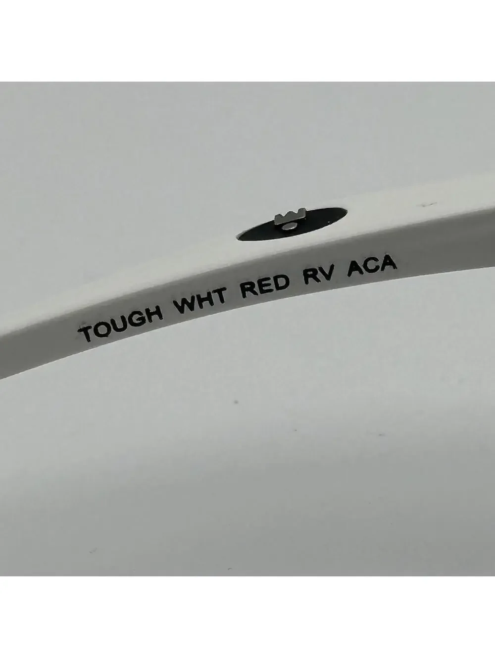 Ironman Triathlon White Red RV ACA Sports Sunglasses with Mirrored Lenses